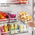 Modern Fridge Organizer- Clear, reusable Bins Refrigerator Storage Containers 1pcs